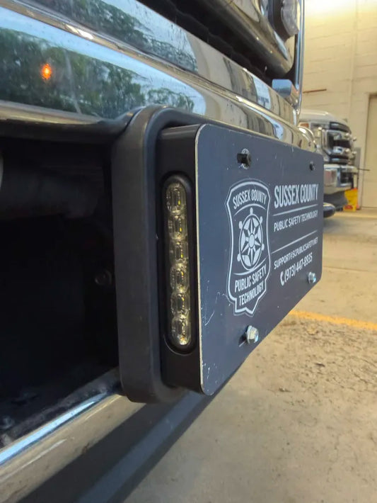 SoundOff Signal mPower 4" Front License Plate Bracket