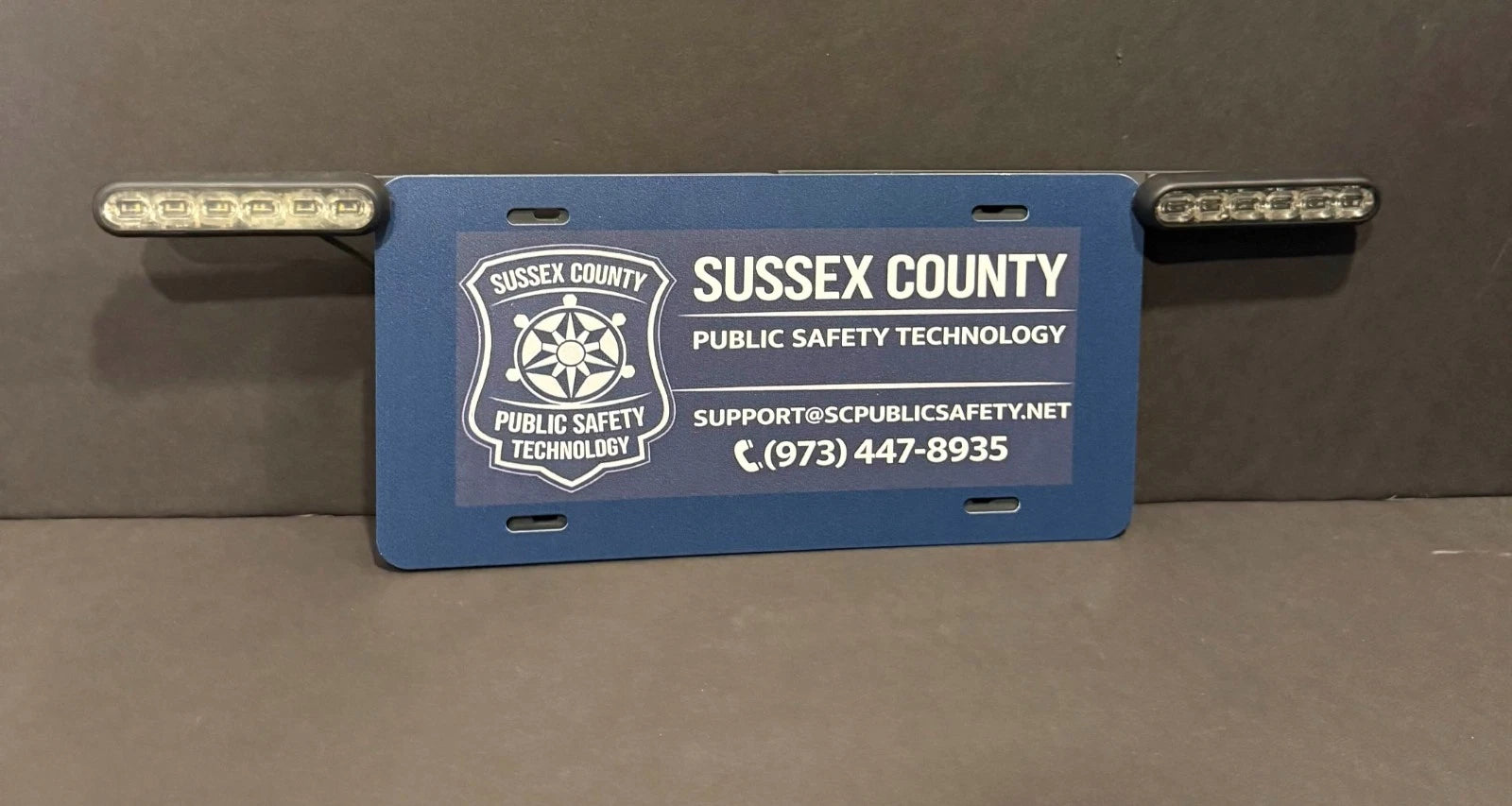 SoundOff Signal mPower 4" Horizontal License Plate Bracket