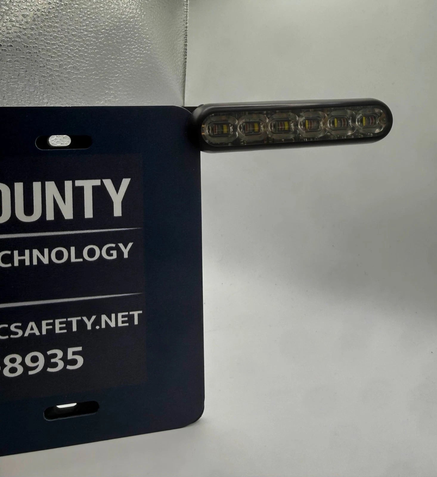 SoundOff Signal mPower 4" Horizontal License Plate Bracket