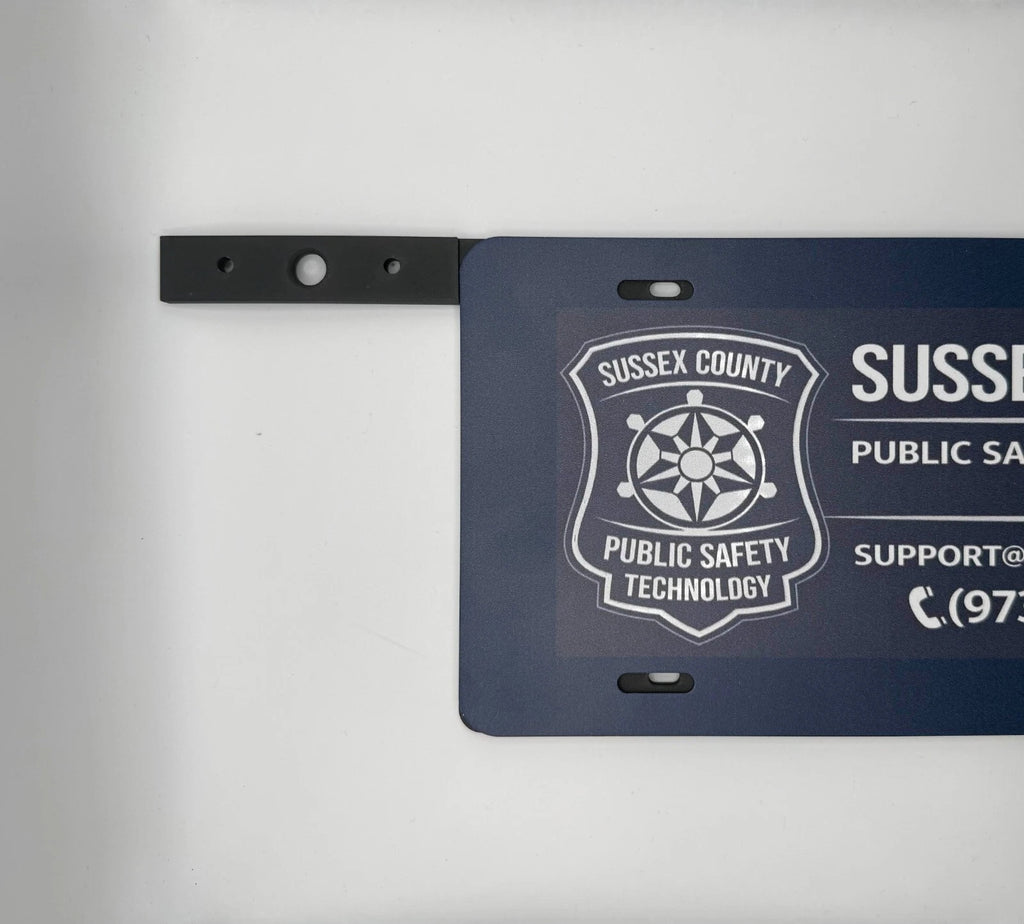 SoundOff Signal mPower 4" Horizontal License Plate Bracket
