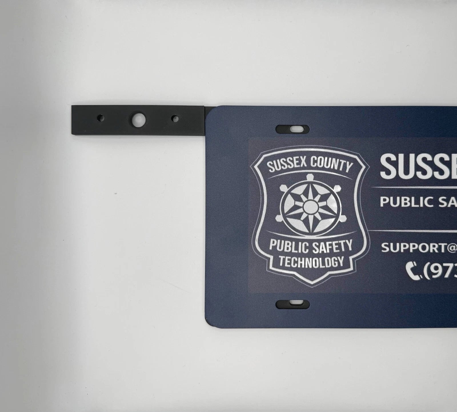 SoundOff Signal mPower 4" Horizontal License Plate Bracket