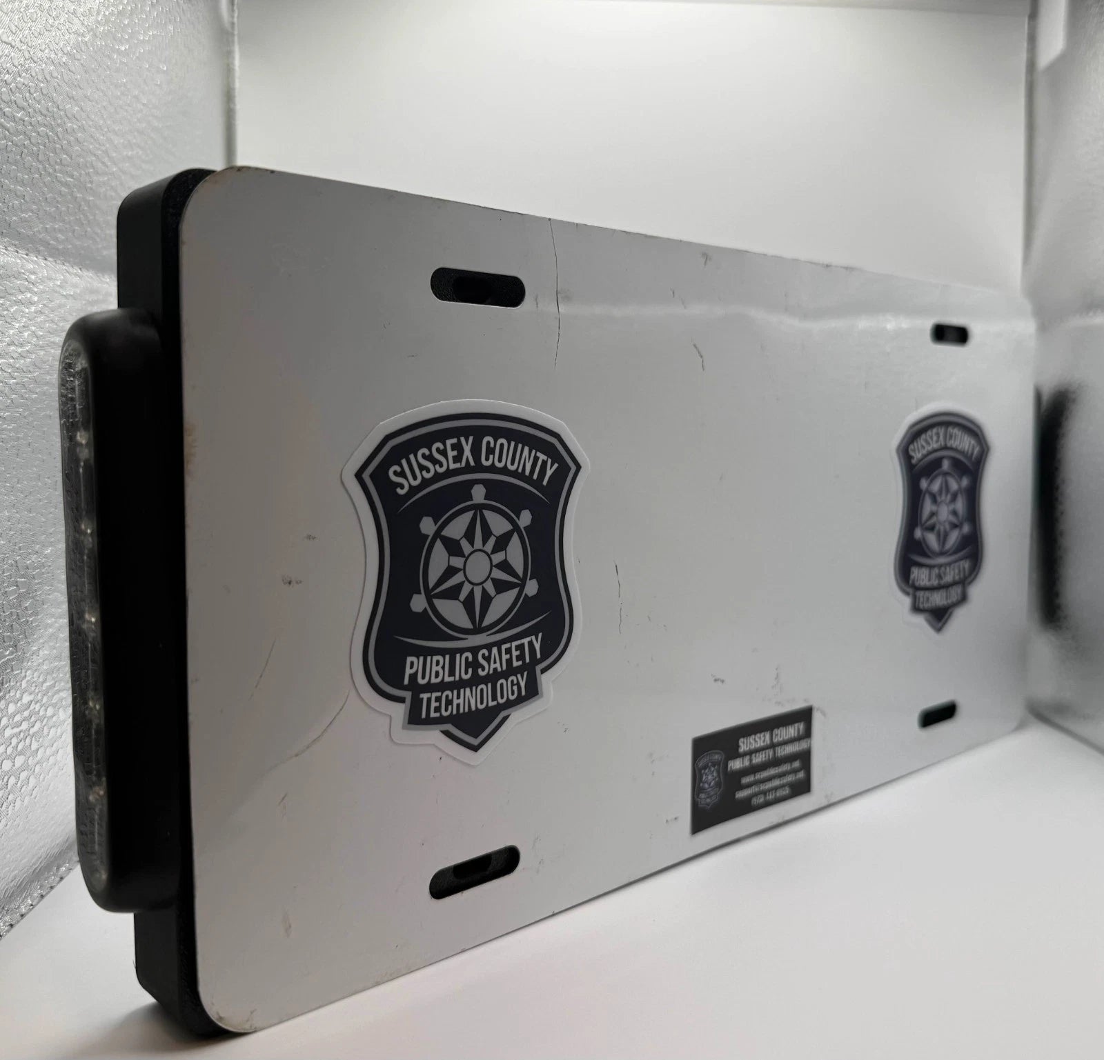 SoundOff Signal mPower 4" Front License Plate Bracket